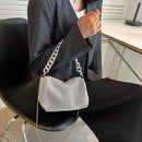 Fashion Diamonds Shoulder Bags Women Shiny Rhinestones Chain Crossbody Totes