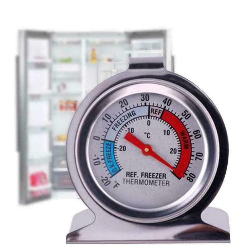 Steel Temp Refrigerator Freezer Thermometer Fast Sale W5P9