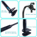 Holder 360 Degree Hair Dryer Bracket Hands-Free Pet Grooming Shelf Rotatable