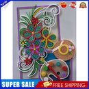 Diamond Painting Kit 5D Special Shaped Rhinestone DIY Color Flowers Craft