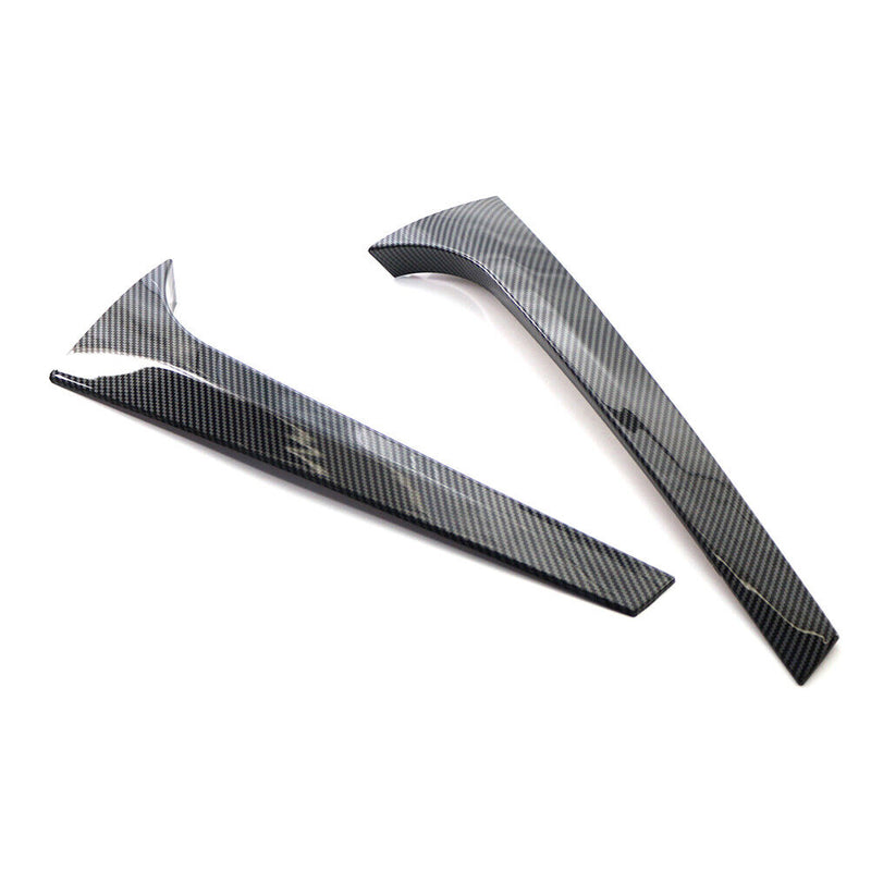 2pcs Rear Window Side Spoilers for Skoda Kodiaq 16-20 (Carbon Fibre Line) Newly