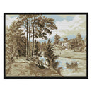 14CT Stamped Print Canvas Artworks Decor Full Cross Stitch Embroidery Painting