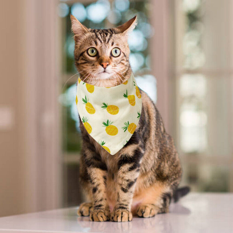 Adjustable Ribbon Collar Saliva Towel Pet Triangle Scarf Neckerchief Accessor