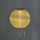 10inch Solar Lantern LED Waterproof Global Lamp Tassel Chinese Celebration Light