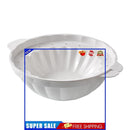 Homemade Ice Bowl Molds DIY Quick-Freezing Creative Container (White S)
