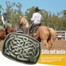Alloy Retro Celtic Belt Buckle Jeans Western Cowboy Style Gift for Men Women