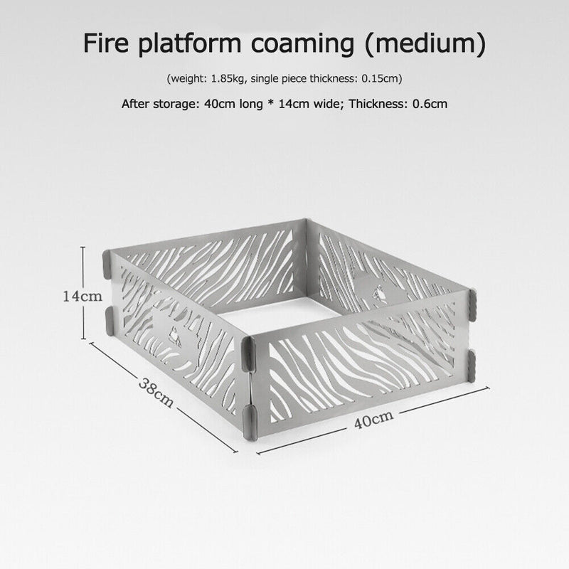 Gas Stove Wind Screen Fold Camping Stove Wind Break Andes Foldable