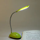 LED Table Light Battery Eye Protection Reading Household Book Lamp (Green) Newly