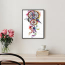 Diamond Painting 5D Full Round Drill Mosaic DIY Color Dreamcatcher Kit Art Decor