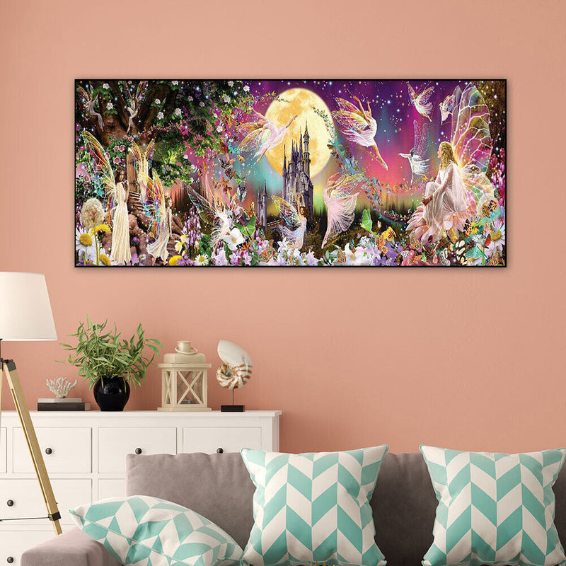 Butterfly Elves Oil Paint By Numbers Kits Canvas DIY Hand Painted Wall Picture