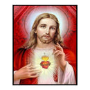 Full Embroidery Stamped Jesus DIY 11CT Eco-Cotton Thread Cross Stitch Needlework