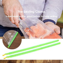2pcs Plastic Seal Stick Storage Grip Kitchen Clip Sealing Clamp (28.5cm) Newly
