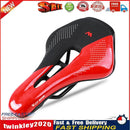 WEST BIKING Bicycle Saddle PU Leather MTB Hollow Seat Cushion (Black Red) Newly