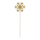 10pcs/12pcs Crown Bow Glitter Snowflake Cupcake Topper Takes Handmade Cake
