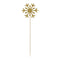 10pcs/12pcs Crown Bow Glitter Snowflake Cupcake Topper Takes Handmade Cake