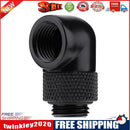 G1/4 Inner Thread 90 Degree Rotating Water Cooling Tube Adapter Connector