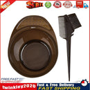 Hair Dye Color Brush Bowl Set with Ear Caps Dye Mixed Hair Tint Dying (01) Newly