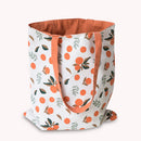 Ladies Double-sided Tote Bag Handbag Large Capacity Fruit Printing Shopping Bag