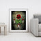 Flower Pattern Picture Acrylic Drawing Kit DIY Oil Paint by Numbers Room Deco