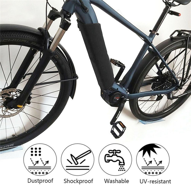 E-Bike Battery Cover Bicycle Frame Cover Waterproof Battery Protective