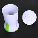 Spiral Funnel Vegetable Slicer with Stainless Steel  Brush