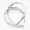 10pcs Stainless Steel Metal Fondant Cake Mold Rose Petal Cookie Cutter