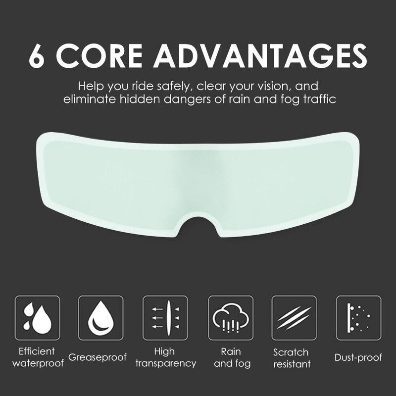 Anti Fog Film Universal  Coating PET Fog Resistant Film for Motorbike