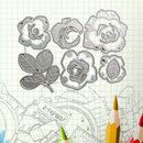 Flower Petals Metal Cutting Dies Stencils For DIY Paper DIY Decor L9A6