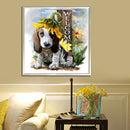 Cute Dog 5D Diamond Painting DIY Embroidery Cross Stitch Home Decor Gifts Newly