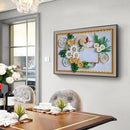 5D Part Special Shaped Drill Diamond Painting Flowers Mosaic Kitd Wall Art