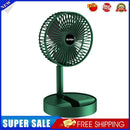 Touch Folding Fan Telescopic Mini Summer Student Desktop Table Fan (Green)