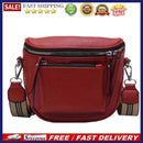 Fashion Saddle Shoulder Crossbody Bag Women Soft Leather Casual Chest Belt Packs