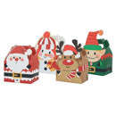 Santa Claus Gift Wrapping Boxes Candy Bags Cookie Boxes Christmas Gift Boxes
