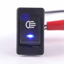 Toggle Driving Fog Lamp 12V 35A LED Indicator Work Light Switch 4-Pins On/Off
