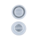 Coaster Tray Cake Mold Candlestick Mold Oval Shape Silicone Mold Candle Holder