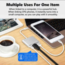 3 in 1 Type-C to HDMI-compatible USB 3.0 USB-C Adapter for Macbook Chromebook