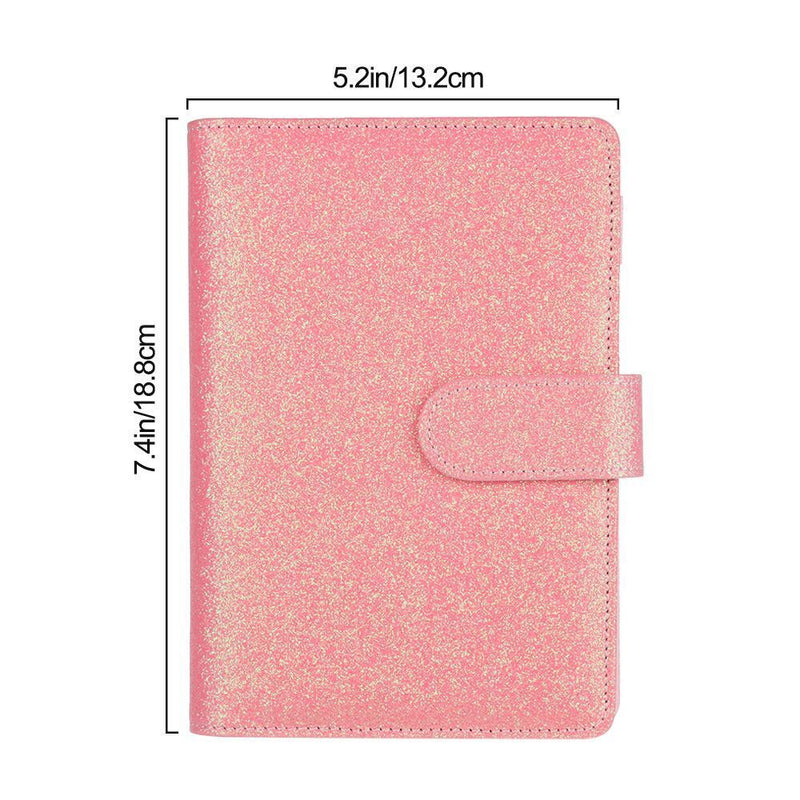 Diary Planner Loose Leaf PU Leather Notebook Notepad File Folder Schedule Book