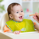 Baby Wooden Silicone Feeding Spoon Toddlers BPA-free Tableware (5) Newly