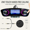 Car Bluetooth FM Transmitter mp3 Player Hands-Free USB ge Radio Char B1G3