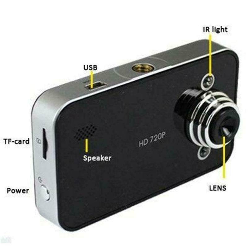 1080P 2.4" HD TFT Car Dash Camera Video Register Recorder Vision DVR Cam X5J5