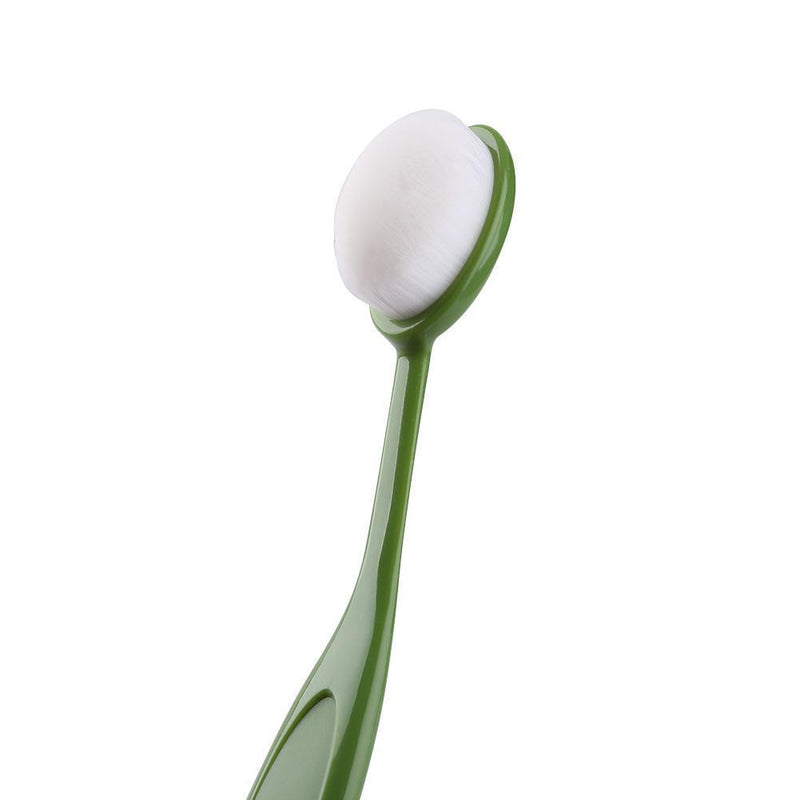 10pcs Colorful Ink Brush Smooth Blending Tools Painting Flat Brushes Kits