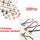 20x Alloy Enamel Mixed Christmas Pendants Decor Craft DIY Making Jewelrys hot.