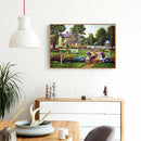 Diamond Embroidery Picture Kit House Garden Mosaic DIY Bead Art for Wall Gift