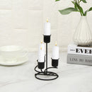 Modern Style Wrought Iron Candelabra Candle Holders Metal Candle Stands