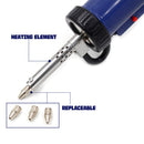Electric Solder Tin Sucker Vacuum Soldering Remove Pump with 3 Suction Nozzles