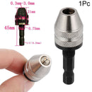 Quick Change  Electric Grinder Keyless Drill Bit Chuck Hex Shank Adapter