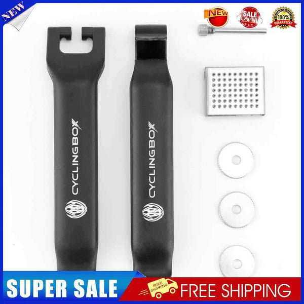 CYCLINGBOX 2pcs Bicycle Tire Lever Mountain MTB Road Bike Tyre Pry Repair Tool
