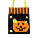 Halloween Non-woven Candy Bags Trick or Treat Tote Party Decor (Pumpkin)