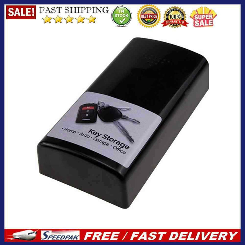 Stash Key Safe Storage Box Magnetic Portable Hidden Outdoor Car Key Holder