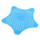 Sea Star Soft PVC Kitchen Cleaner Sink Filter Sewer Drain Strainers(Blue)